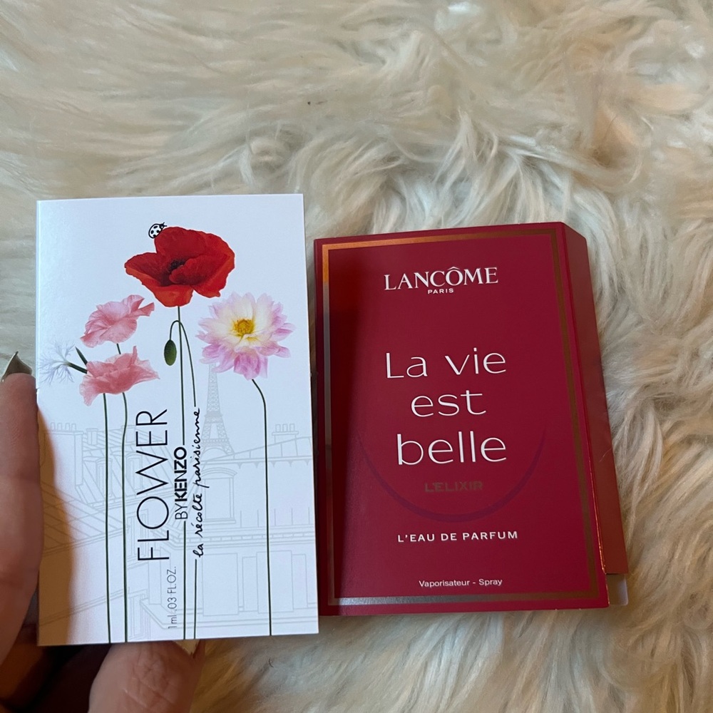Kenzo Amour & Lancôme fragrance designer perfume lot of 2 NIB
